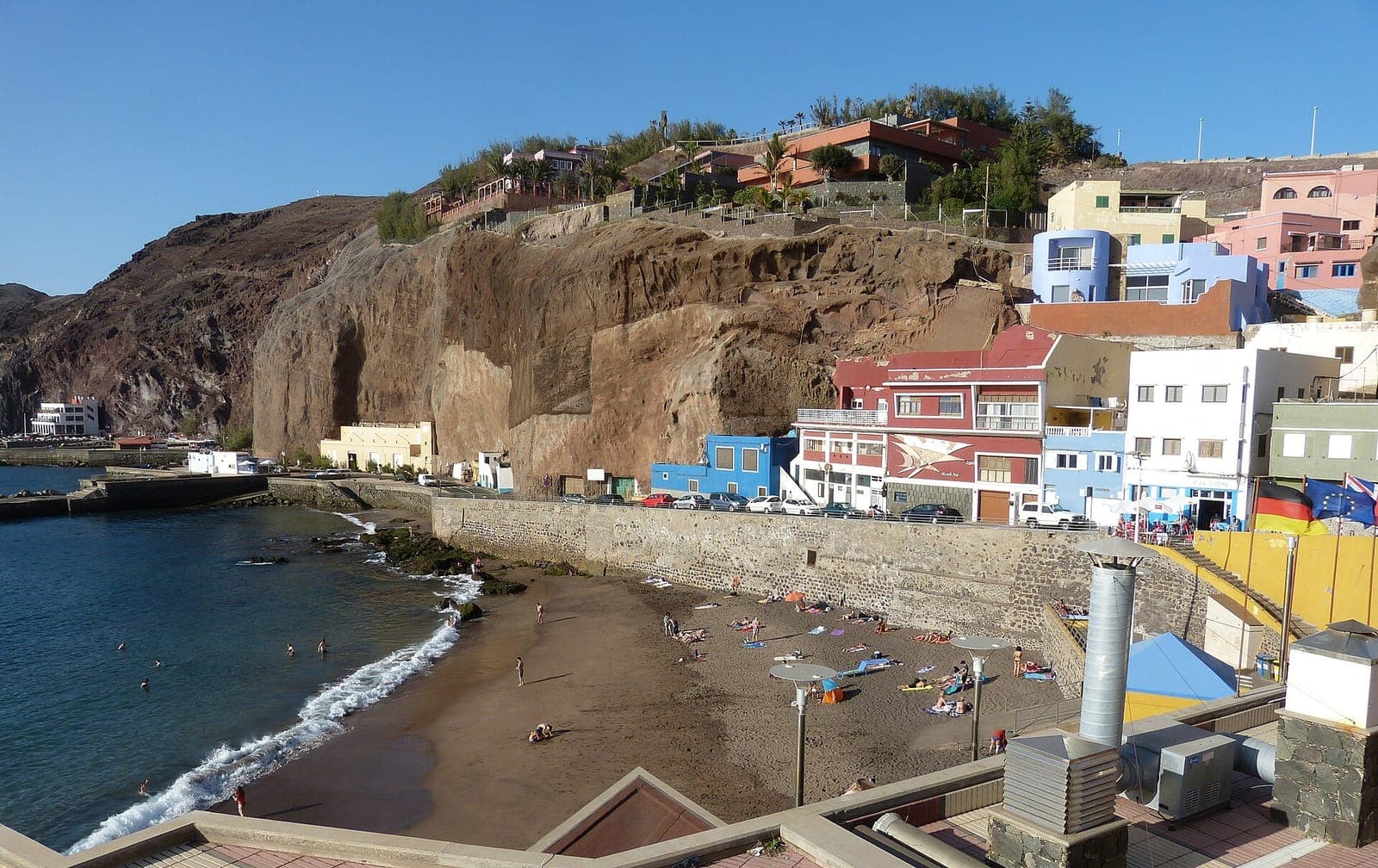 Cala y aguas cristalinas de Sardina del Norte, Gáldar, Gran Canaria